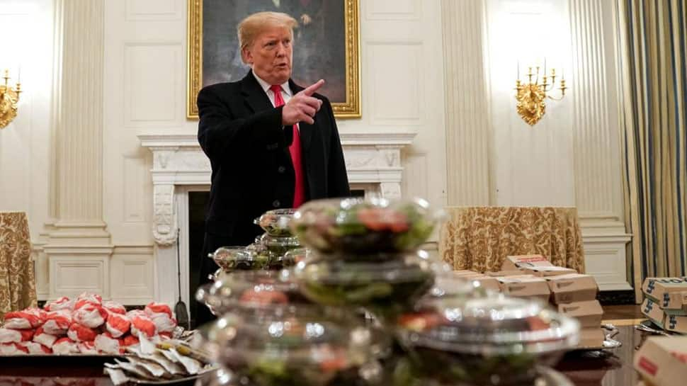 Trump hosted fast-food dinner for college football team