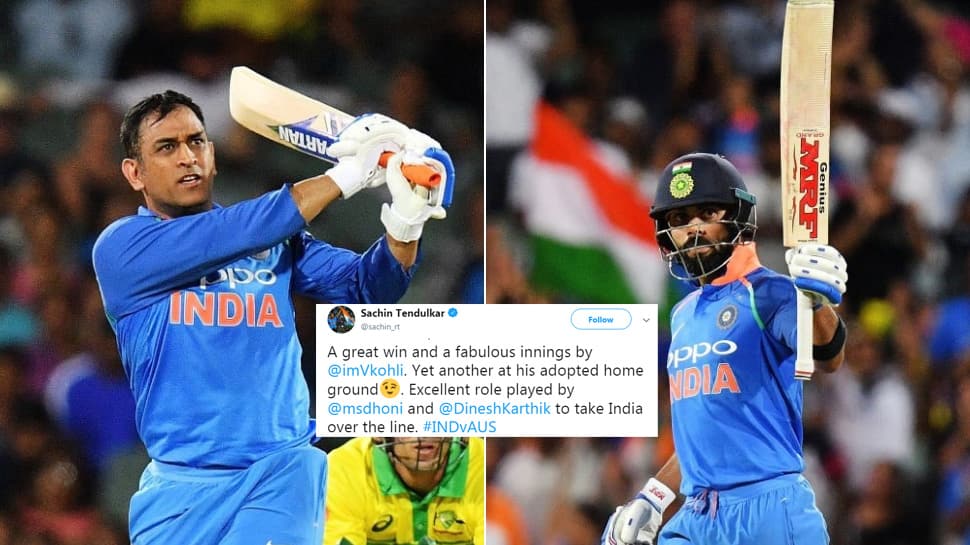 King is always a King: Former cricketers, fans laud Virat Kohli, MS Dhoni as India win second ODI against Australia