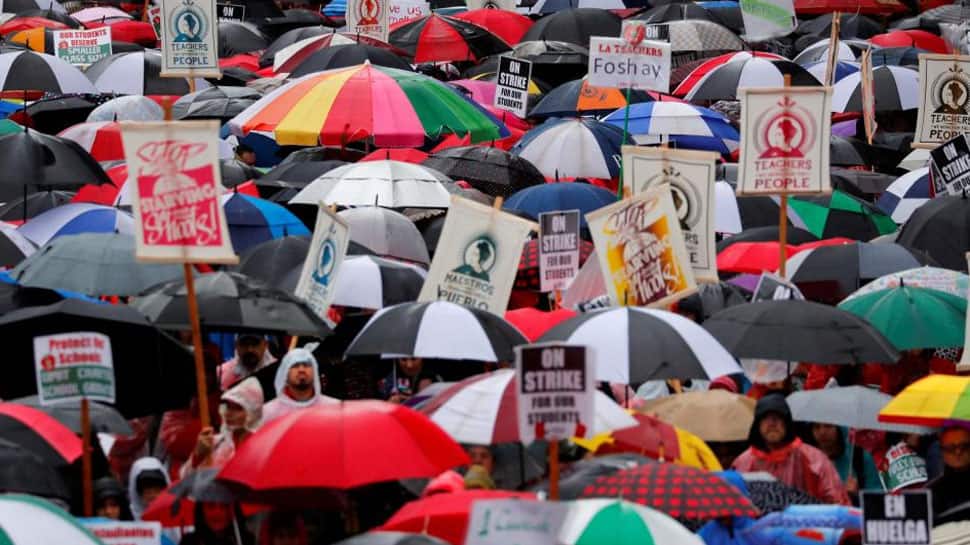 Los Angeles teachers strike extends to second day with no talks on horizon