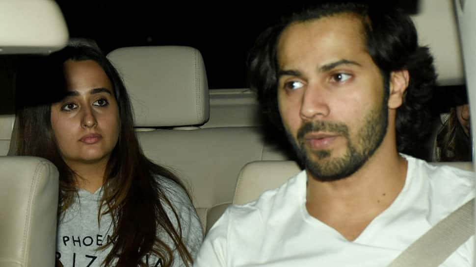 Varun Dhawan and girlfriend Natasha Dalal go twinning in white and we are loving it! See pics