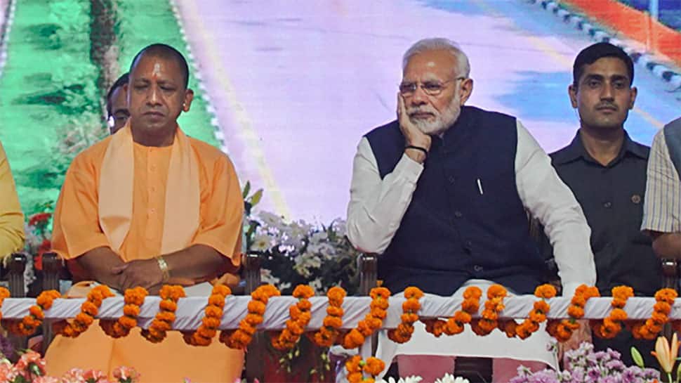 Hoardings with photos of Modi, Adityanath defaced in UP