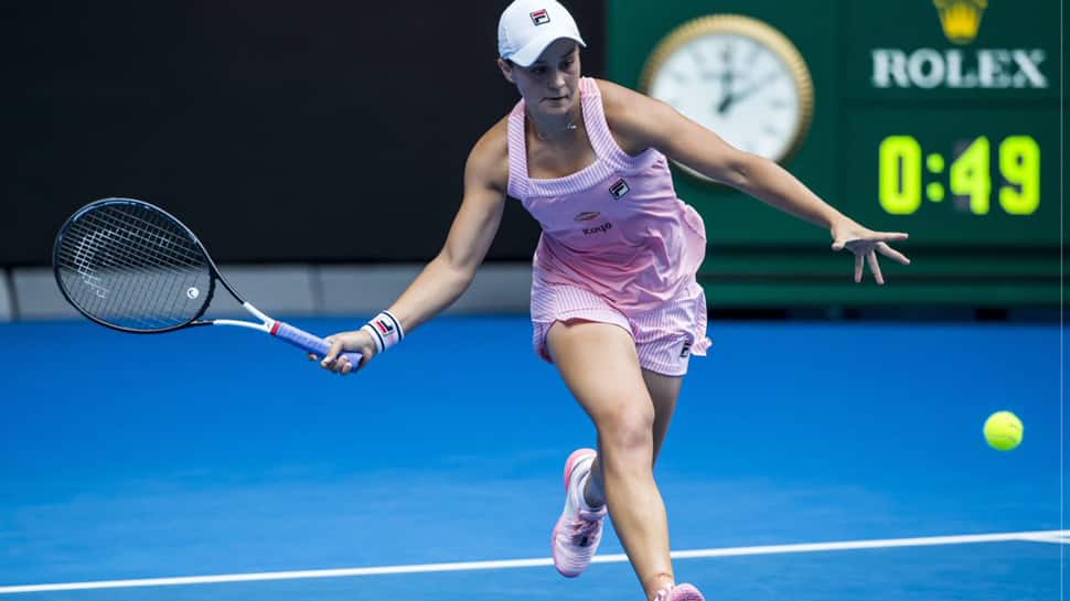 Australian Open: Ashleigh Barty downs Maria Sakkari to reach last-16