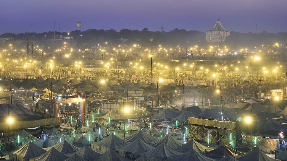 Fire breaks out in tent at Kumbh Mela in Prayagraj; all safe 