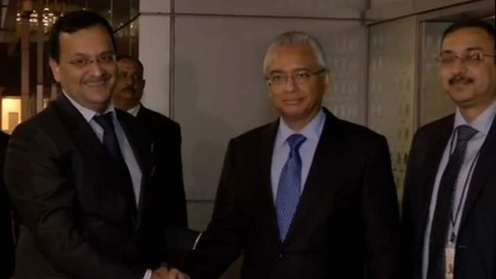 Mauritius PM Pravind Kumar Jugnauth arrives in India on 8-day visit