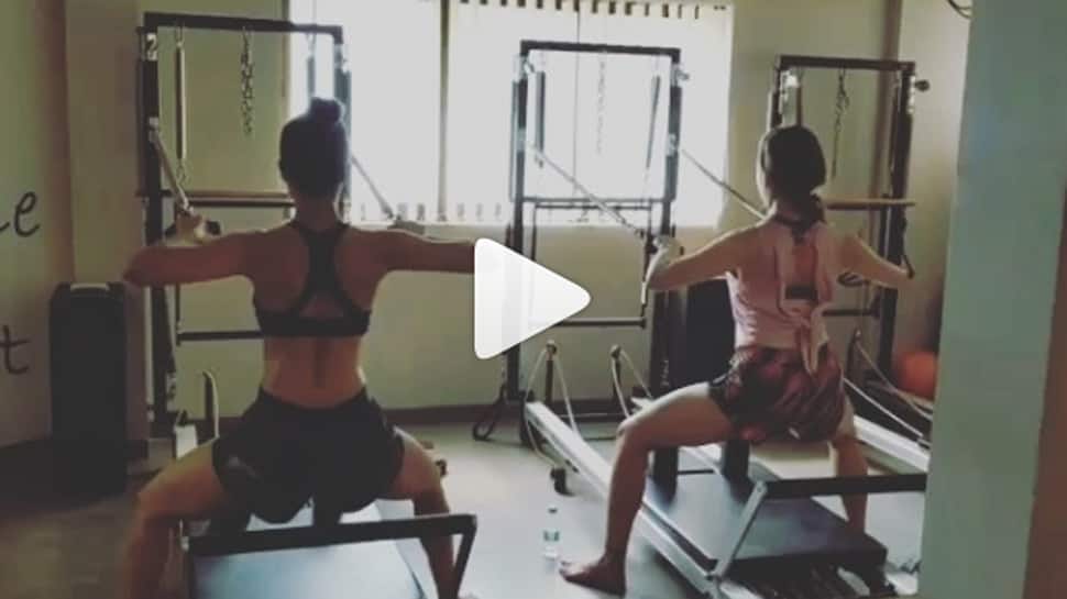 Malaika Arora and Sara Ali Khan&#039;s workout video gives major fitness inspiration—Watch