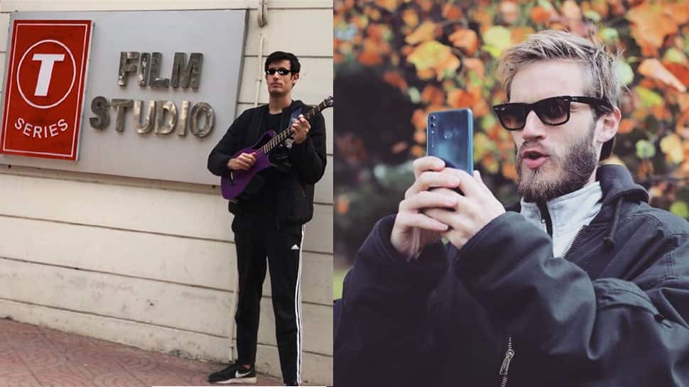 This PewDiePie supporter flies down to India to play outside T-Series&#039;s office