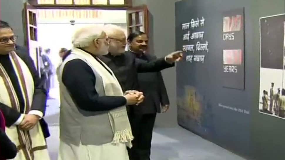 PM Modi inaugurates Bose museum at Red Fort on Netaji&#039;s 122nd birth anniversary