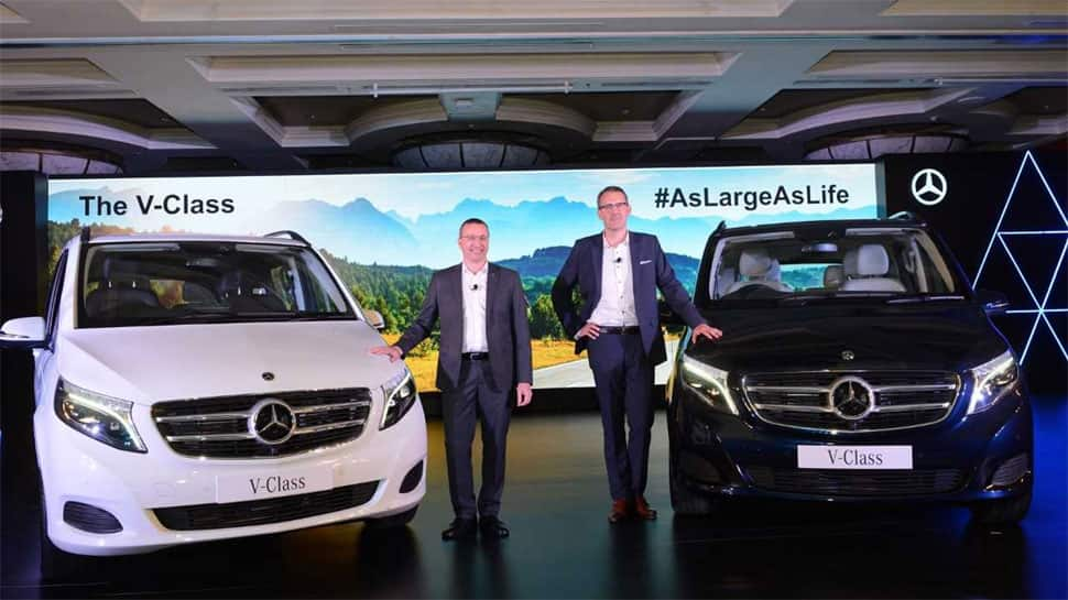 Mercedes-Benz launches luxury MPV V-Class in India