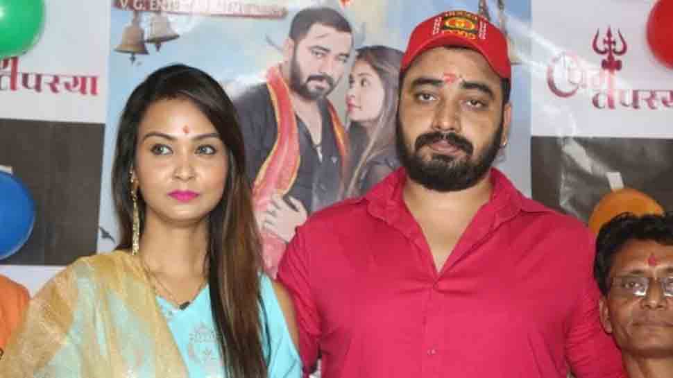 Sanjeev Mishra, Mohini Ghosh&#039;s Bhojpuri film Prem Tapasya launched with grand muhurt