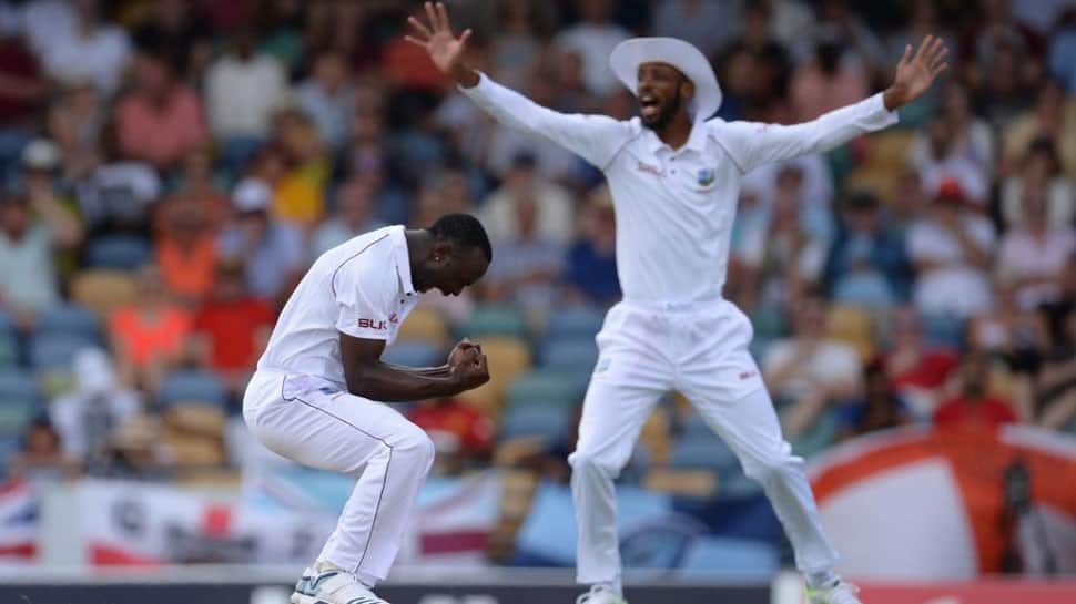 5 wickets for 17 runs: Kemar Roach&#039;s heroics help Windies bowl out England for 77