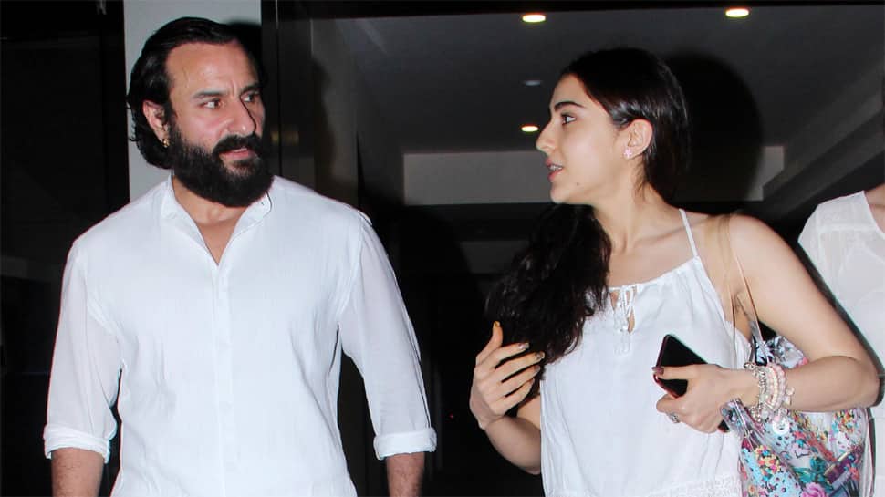 This childhood picture of Sara Ali Khan with her dad Saif Ali Khan is the cutest thing on internet today!