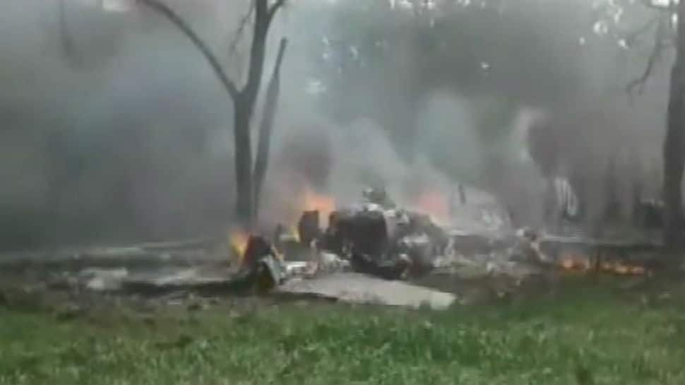 IAF Jaguar plane crashes in UP&#039;s Kushinagar, pilot ejects safely