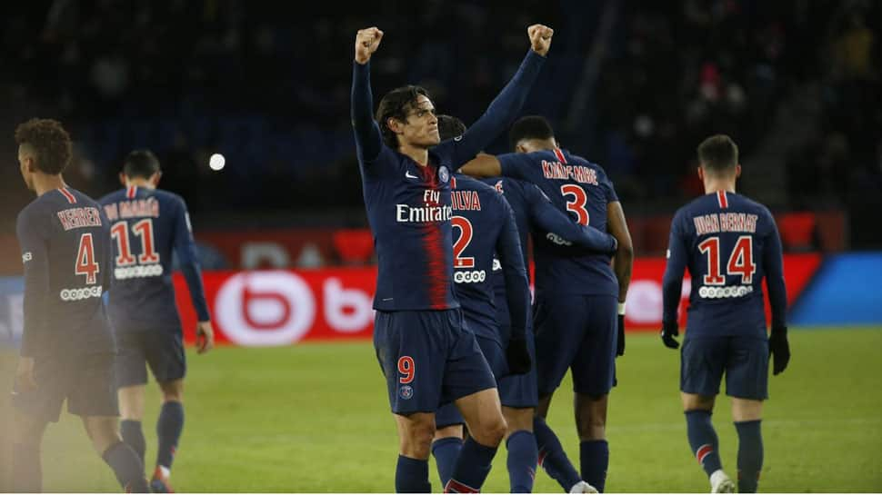 Ligue-1: Edinson Cavani on target as Paris St Germain tame Rennes