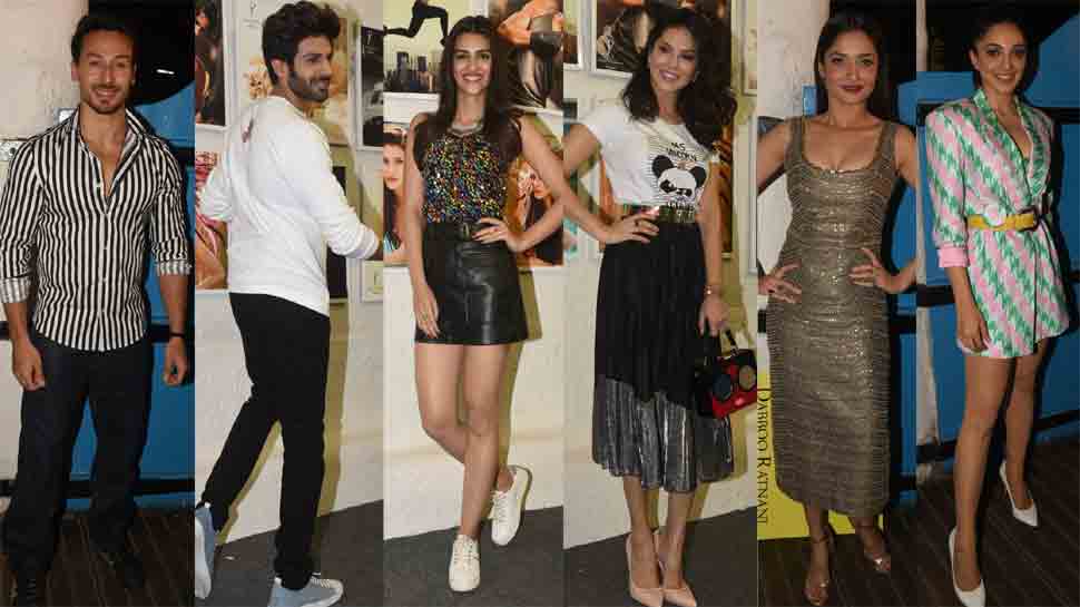 Tiger Shroff, Kartik Aaryan, Kiara Advani attend Dabboo Ratnani&#039;s calendar launch party