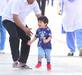 Look at Taimur, playing!