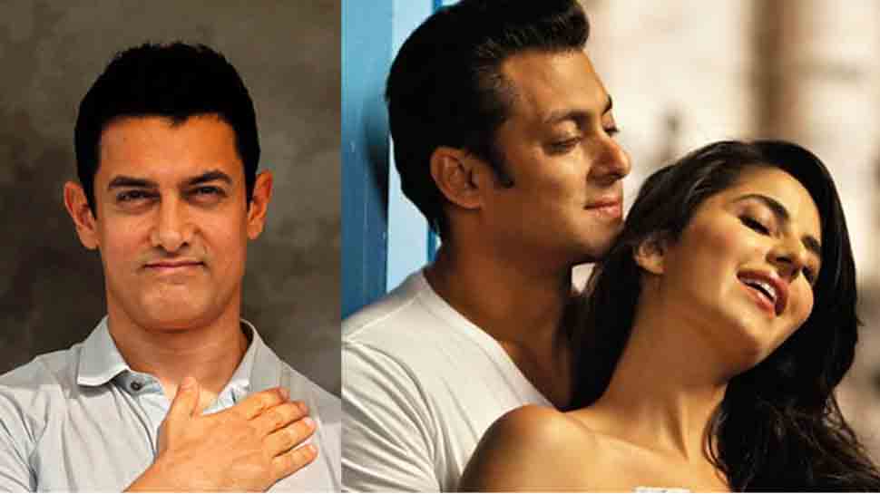 Katrina Kaif Salman Xxx Chudai Video - Aamir Khan wants Katrina Kaif to sing a song outside Salman Khan's society  | People News | Zee News