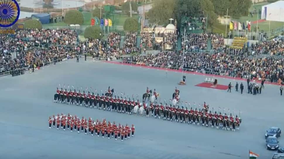 Marching Down Rajpath: Beating Retreat Ceremony held in Delhi