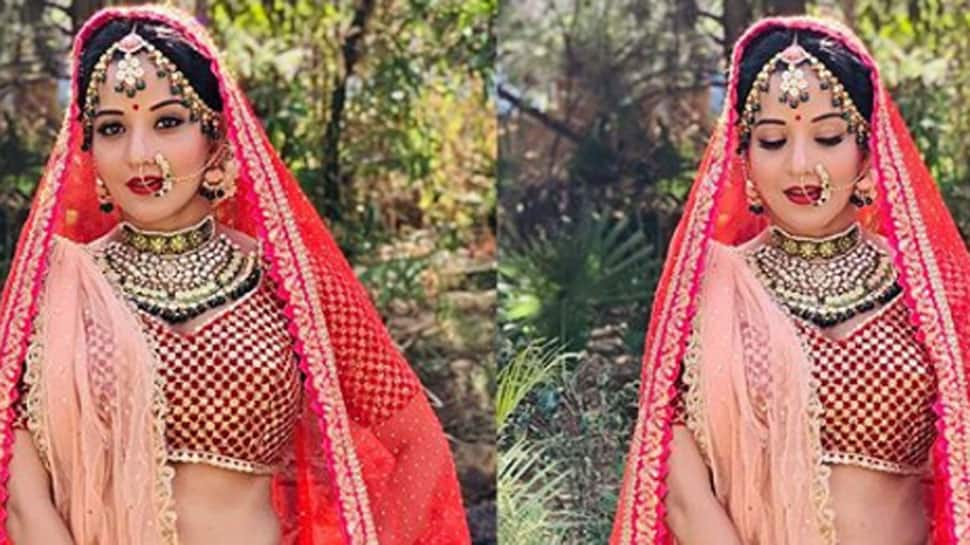 Monalisa&#039;s latest desi bridal look will leave you stumped—See pics