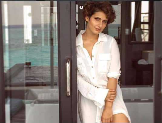 Forget her &#039;Dangal&#039; look, Fatima Sana Shaikh wears a shimmering saree and we are smitten! See pics