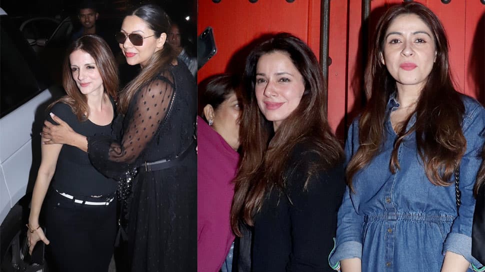 BFFs Gauri Khan-Sussanne Khan step out for a fun night out with gal pals—See pics