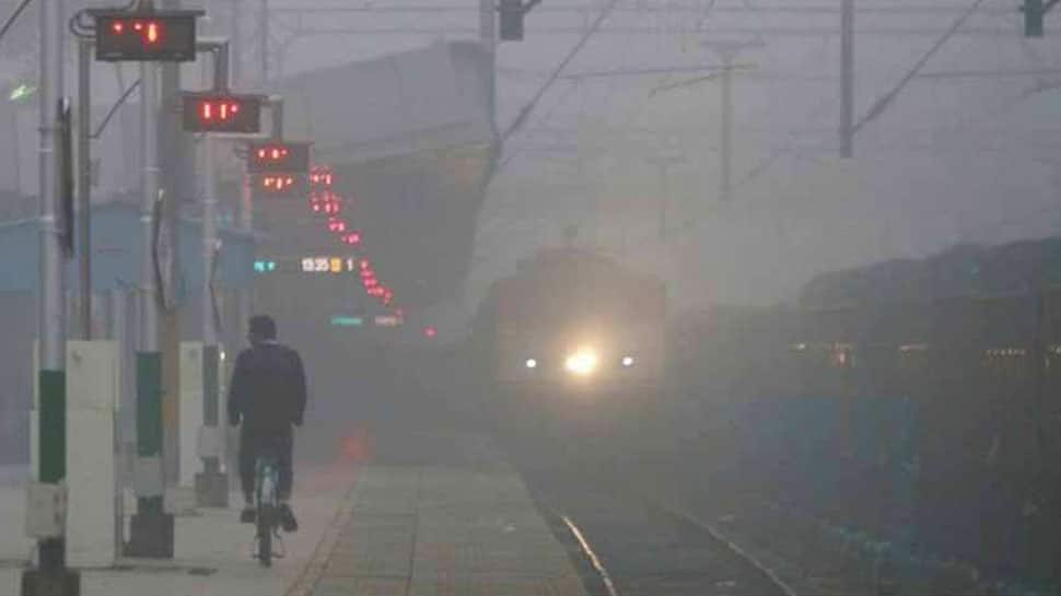 Delhi: 11 trains delayed due to fog; air quality remains &#039;very poor&#039;