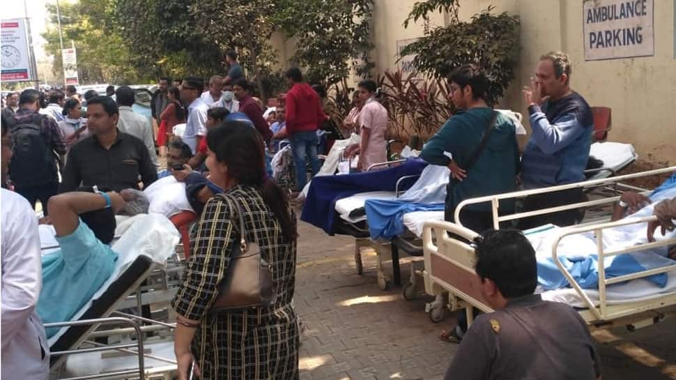 Odisha: Fire breaks out in Bhubaneswar's Apollo Hospital Odisha: Fire breaks out in Bhubaneswar's Apollo Hospital