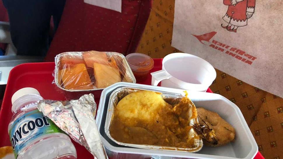 Cockroach found in breakfast onboard Bhopal-Mumbai Air India flight, passenger files complaint