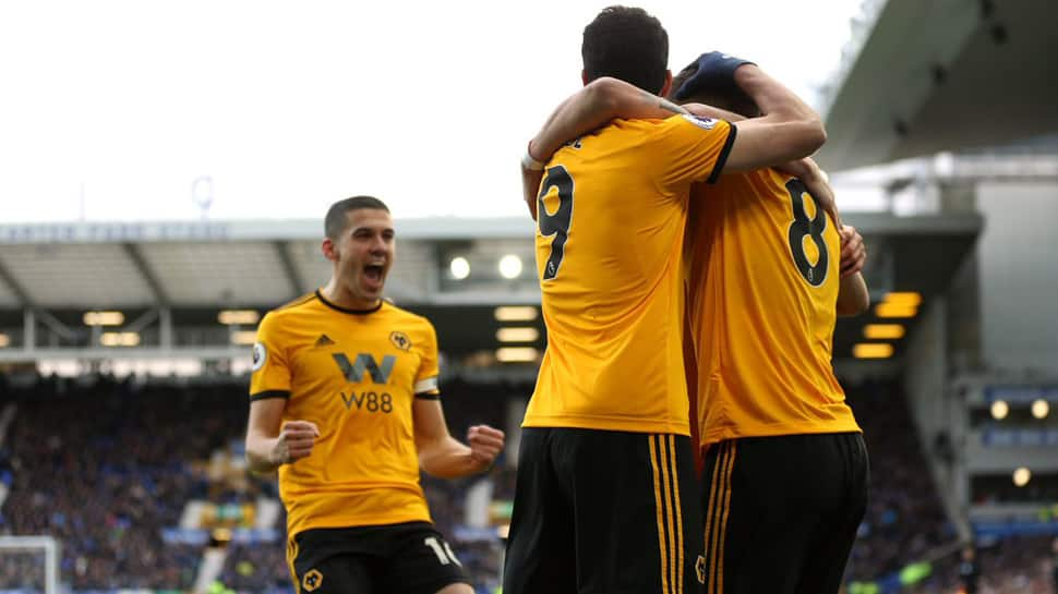 Wolves match club record with 3-1 EPL win over Everton ...