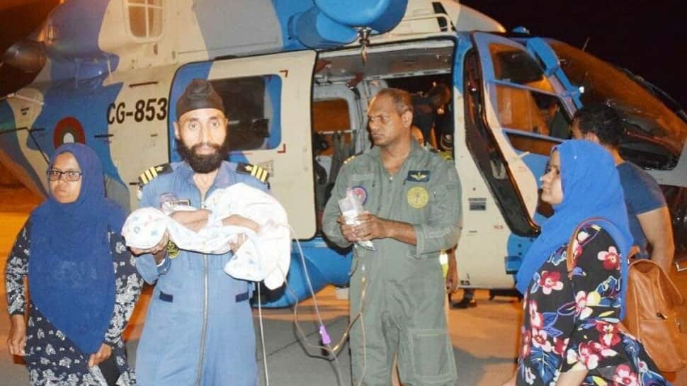 Maldives: Indian Coast Guard successfully evacuates critically ill infant