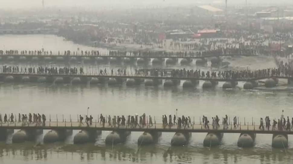 Kumbh Mela 2019 gets floating pathways: All you need to know about pontoon bridges