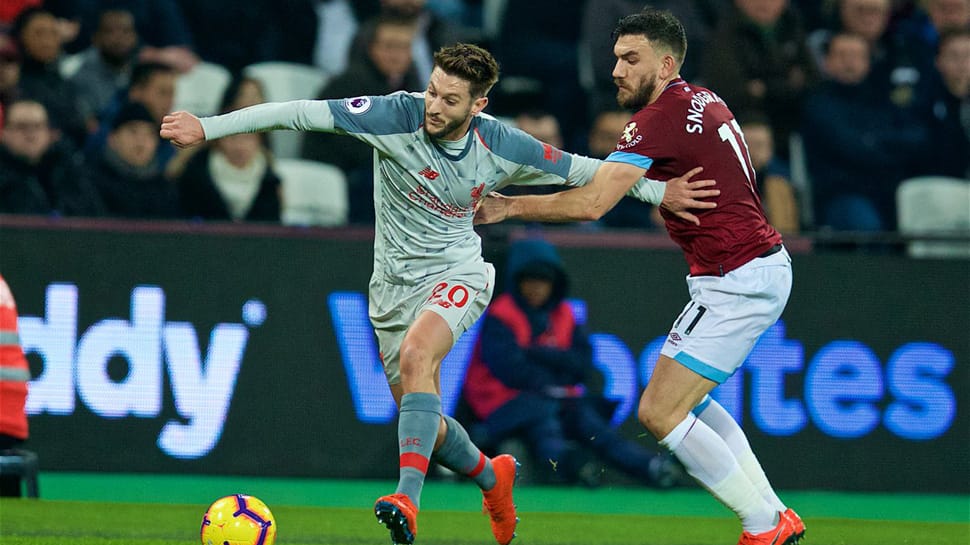 EPL: Liverpool stutter in 1-1 draw against West Ham