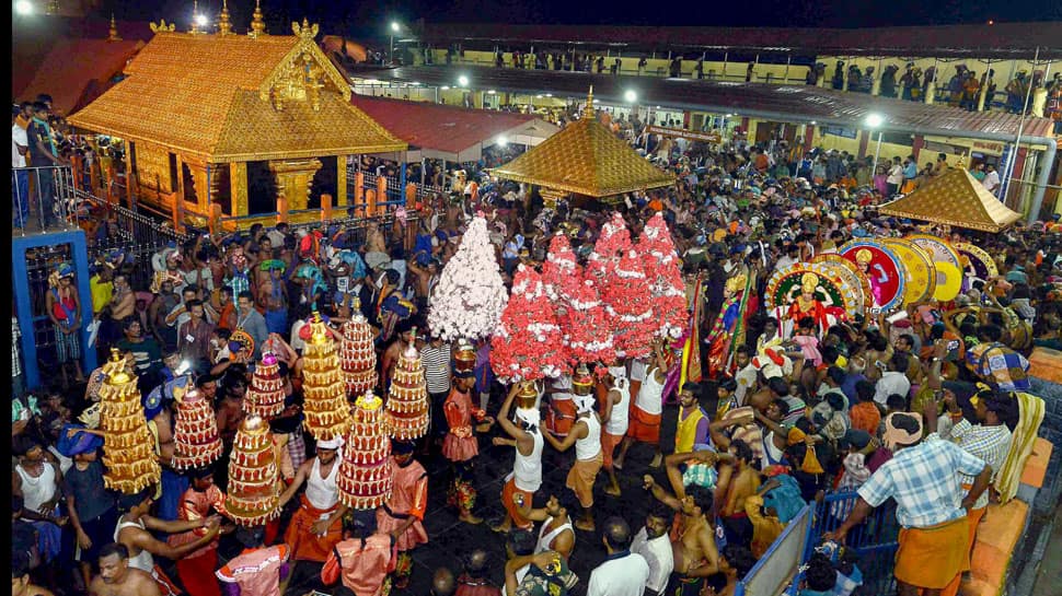 Supreme Court to hear review pleas on its judgement on Sabarimala temple on Wednesday