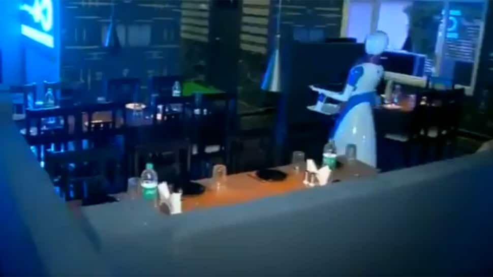 Robots as waiters at first of its kind restaurant in Hyderabad