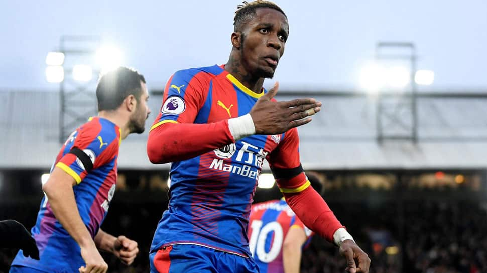 Wilfried Zaha&#039;s deflected goal earns Crystal Palace point against West Ham