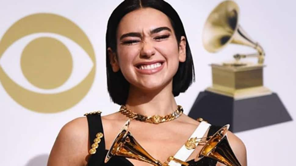 Best new artist Dua Lipa calls out Recording Academy CEO for sexist &#039;&#039;step up&#039;&#039; comment