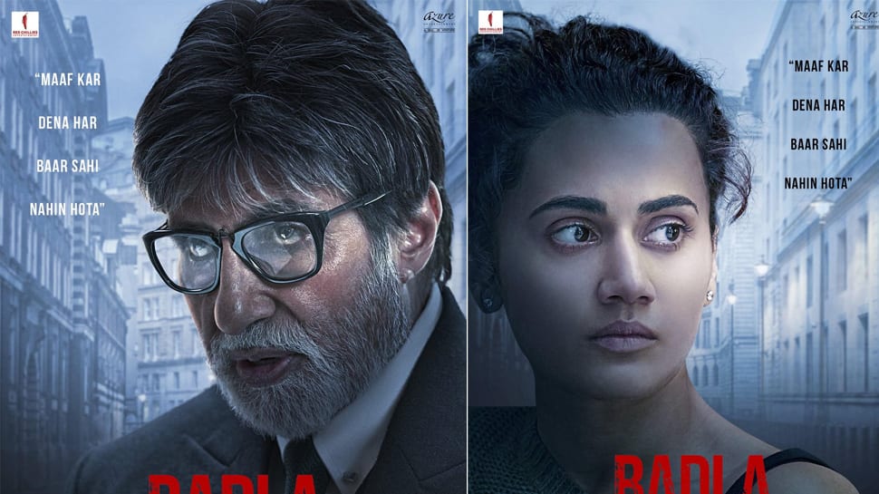 Shah Rukh Khan-Amitabh Bachchan talk about &#039;Badla&#039;, unveil first posters on Twitter