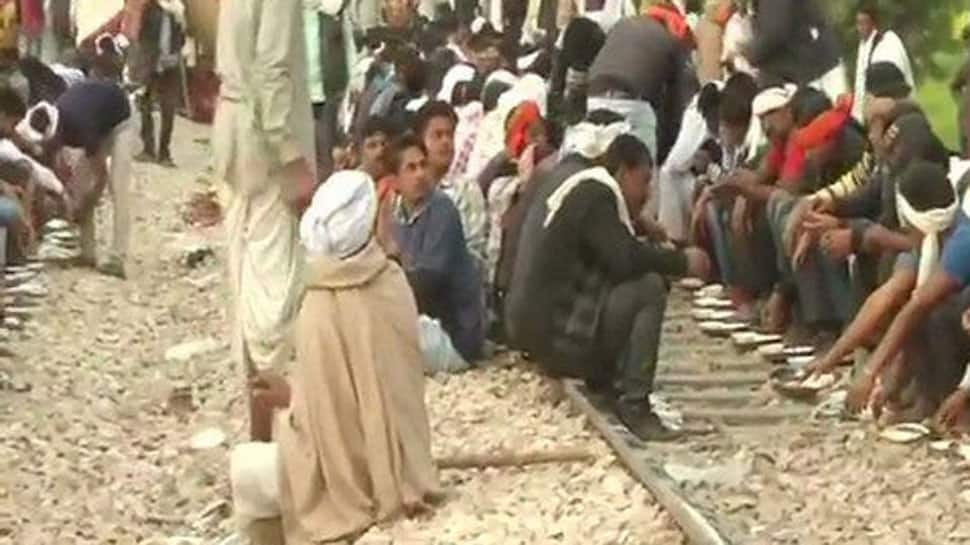 Gujjar quota agitation: Kirori Singh Bainsla asked to vacate railway tracks; internet suspended