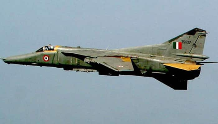 MiG-27 aircraft crashes near Pokhran Range, pilot safe