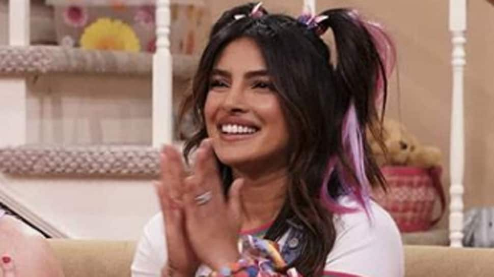 Priyanka Chopra looks unrecognizable in this still from &#039;The Tonight Show Starring Jimmy Fallon&#039;