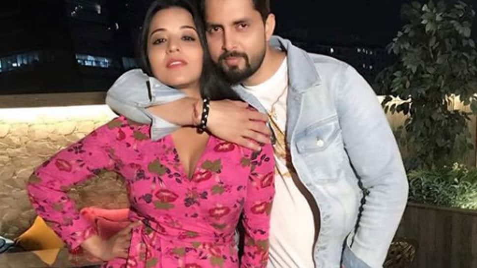 Monalisa shares love-filled pics with husband Vikrant Singh Rajpoot on Valentine&#039;s Day