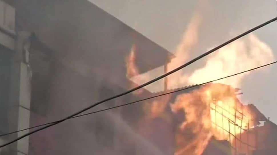 Delhi: Fire breaks out in Naraina factory; 29 fire tenders try to douse flames