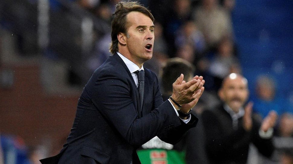 Former Real Madrid coach Julen Lopetegui open to EPL switch