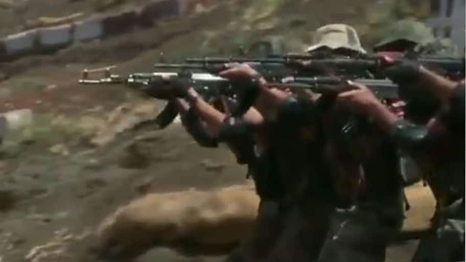 Indian Army shares video of Combat Firing training session of commandos ...
