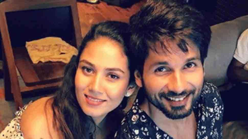 Shahid Kapoor joins wife Mira Rajput for a workout session, gets snapped