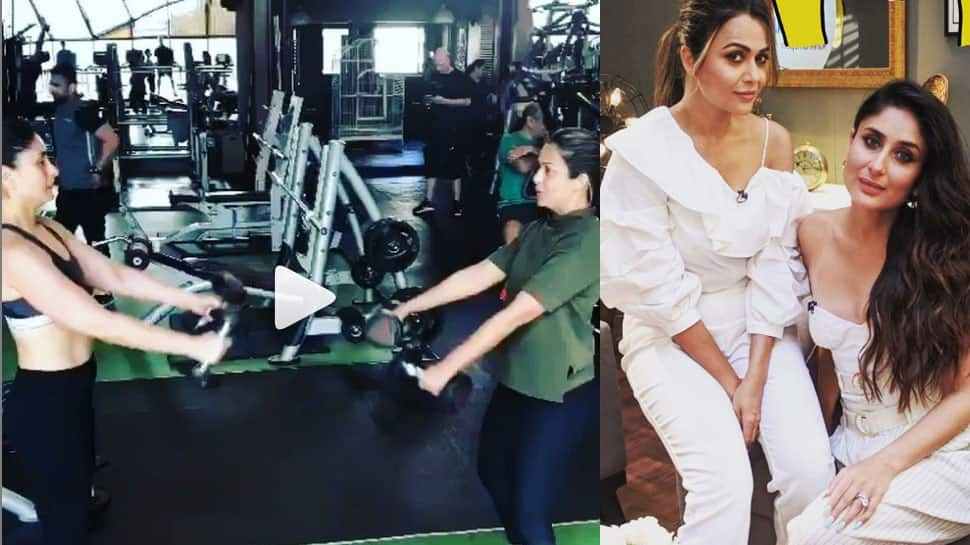 Kareena Kapoor Khan and Amrita Arora&#039;s workout video will make you want to hit the gym—Watch