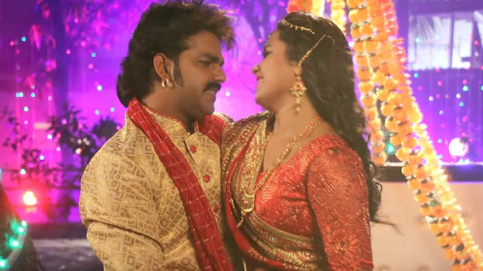 Pawan Singh-Kajal Raghwani sizzle in &#039;Chal Chala Rani Rihalsal Kara Di&#039; song—Watch