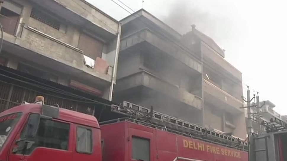 Fire breaks out at shoe factory in Delhi&#039;s Narela, 12 fire tenders rushed
