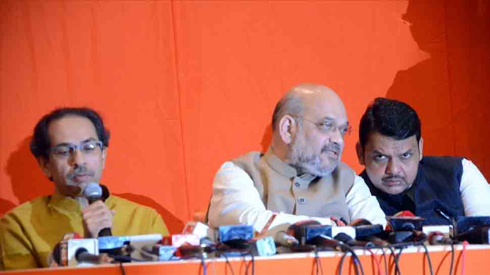 Shiv Sena-BJP tie-up is unholy, will benefit grand alliance: Congress 