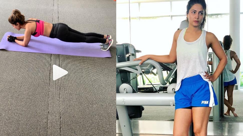 Hina Khan&#039;s workout video shows the kind of determination we all need—Watch