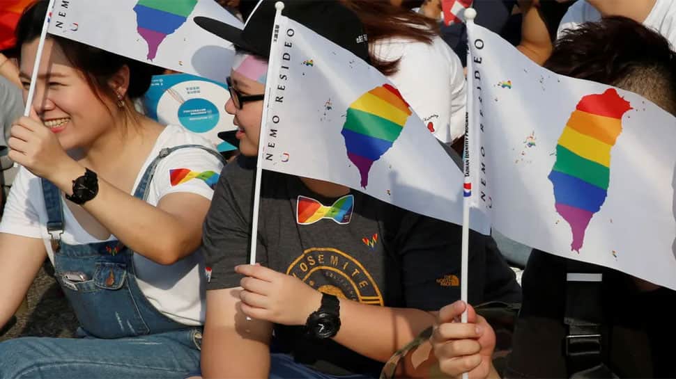 Taiwan unveils Asia&#039;s first draft law on same-sex marriage